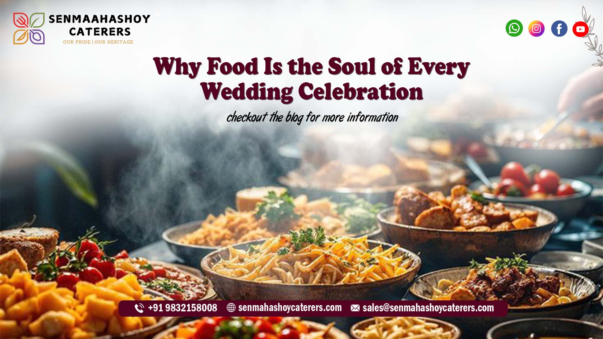 Why Food Is the Soul of Every Wedding Celebration